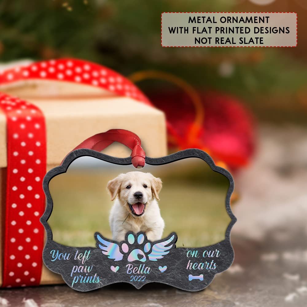 Personalized Ornament Memorial Dog Custom Drawing Style