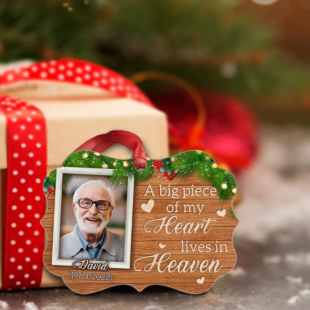 Personalized Ornament Memorial For Loss of Mom Dad