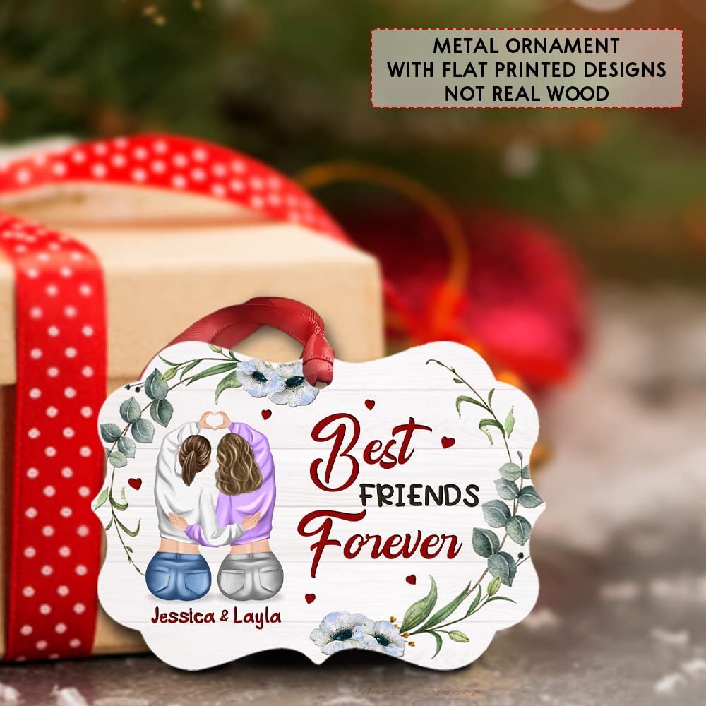 Personalized Ornament Best Friend Forever Best Friends