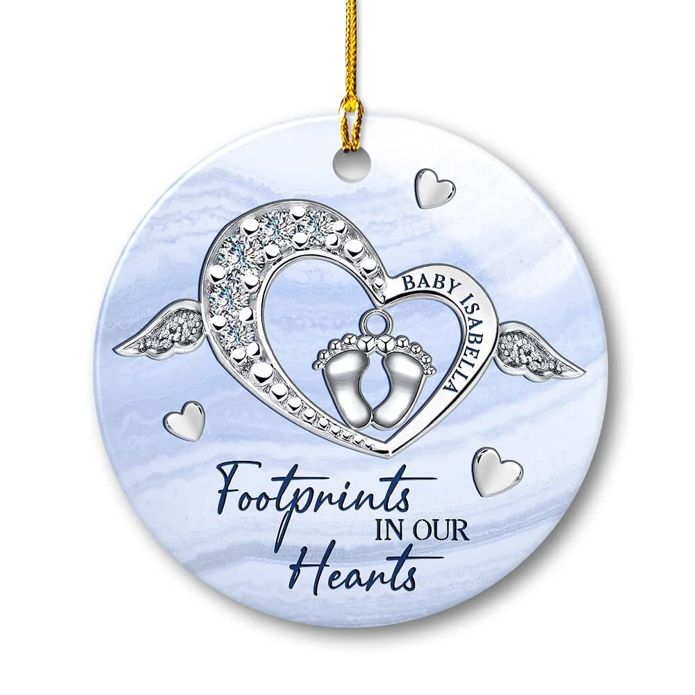 Personalized Ornament Baby Miscarriage Memorial Baby Gift