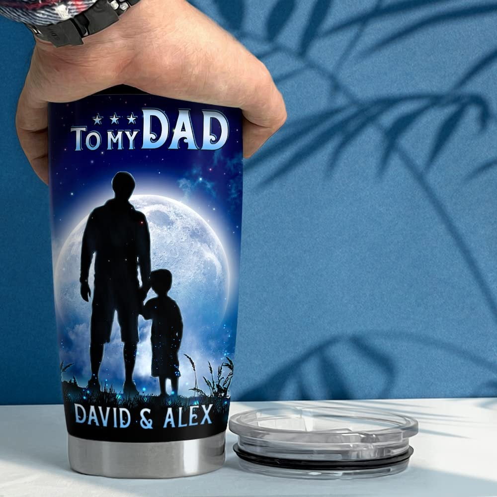 Dad, You Make Life Better - Family Personalized Custom Tumbler - Father's Day, Gift For Dad, Grandpa