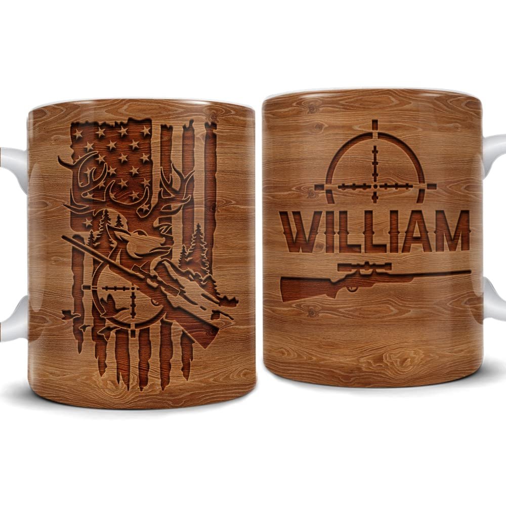 Personalized Deer Hunting Mug Sandjest