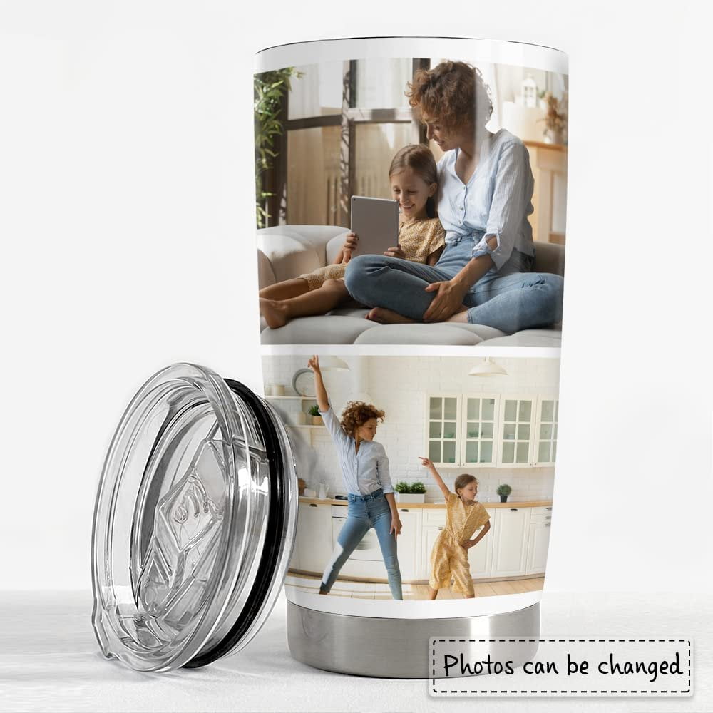 A Daughter Is A Mother's Best Friend - Family Personalized Custom Pottery Mug - Gift For Mom, Daughter