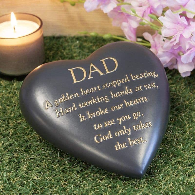 Honor Your Beloved Father with Dad Memorial Stone from Sandjest