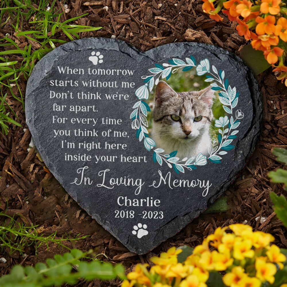 Personalized Pet Memorial Garden Stone In Loving Memory Sandjest