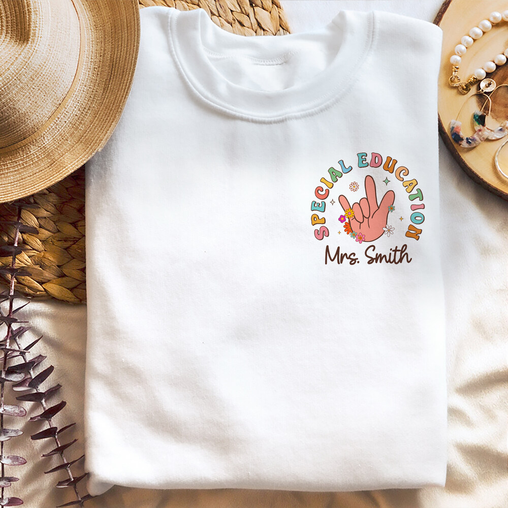 Personalized Teacher TShirt Your Words Matter Sandjest